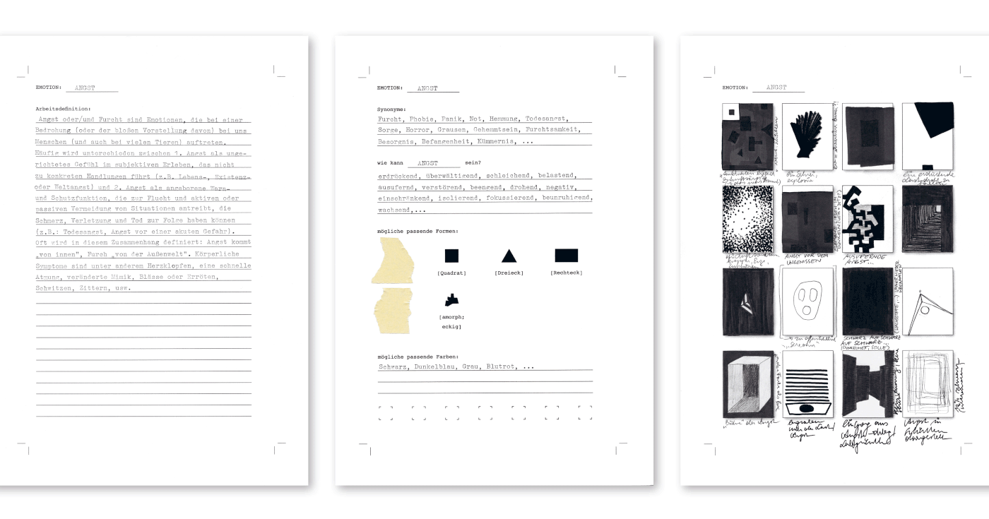 emotions Bookdesign DigitalIllustration abstract Masterproject translations visualization documentation masterwork masterofarts