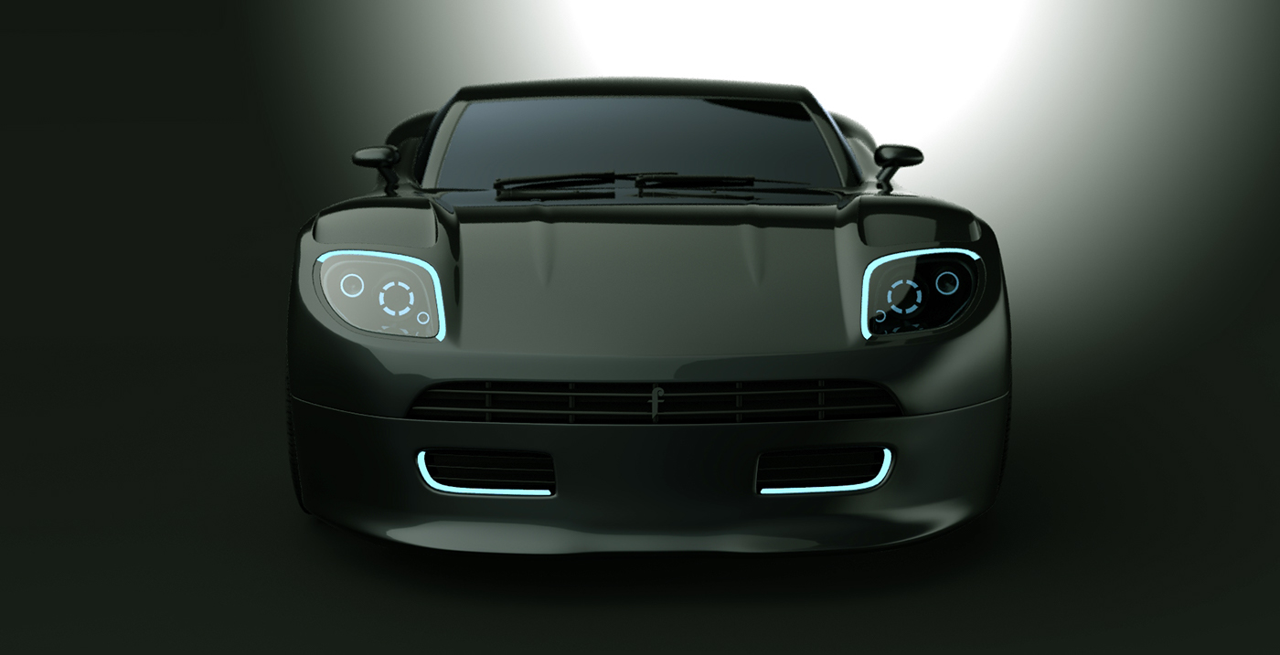 pininfarina concept sports car coupe automotive  