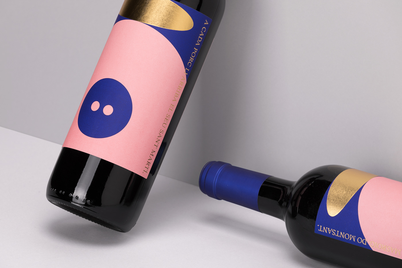 barcelona domontsant wine party pig Webdesign motiondesign gold