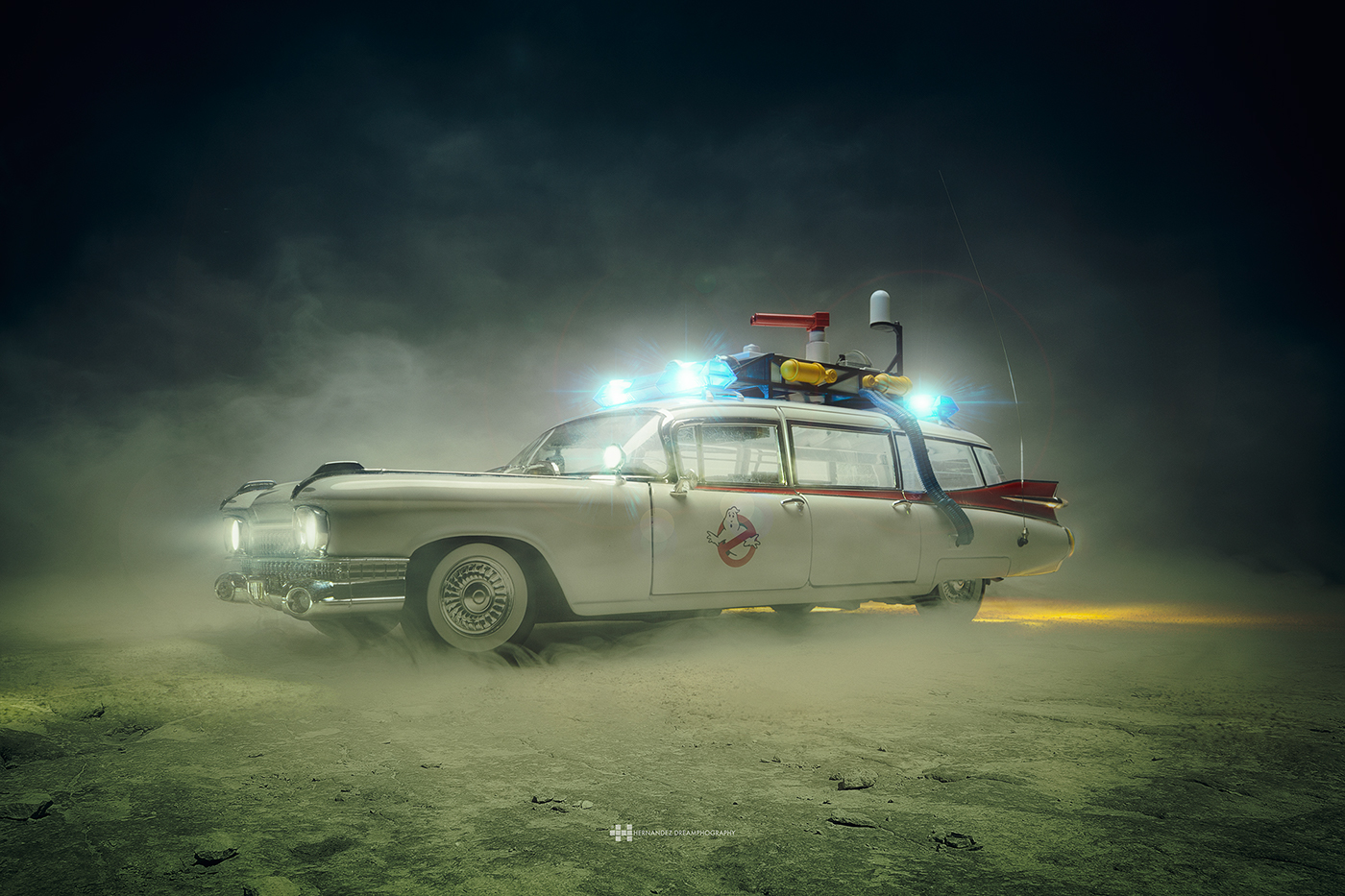 movie Photography  toy photography Ghostbusters Cars famous cars 