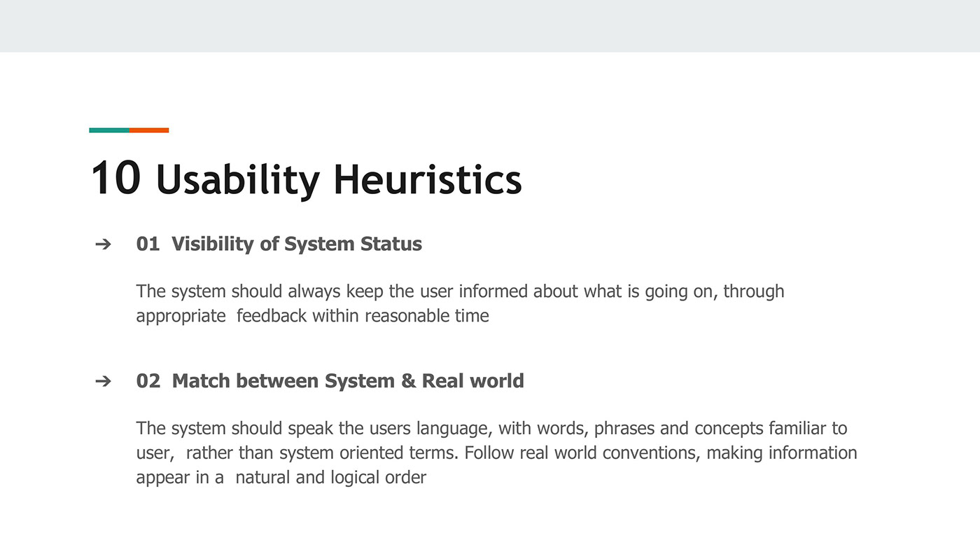 Heuristic Evaluation UAT usability testing user experience