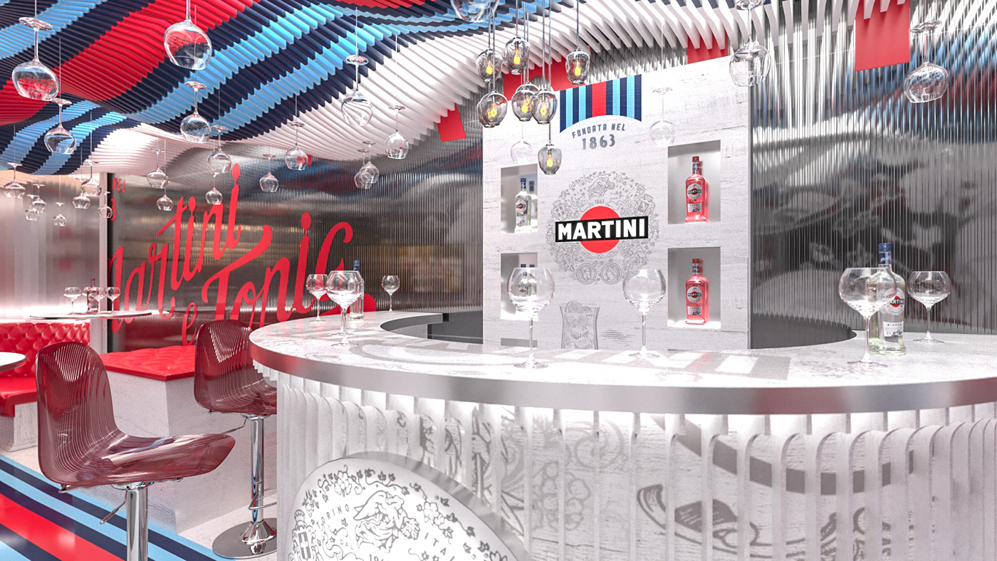 Martini bar posm pos pop cocktail alcohol martini rosso Martini Bianco