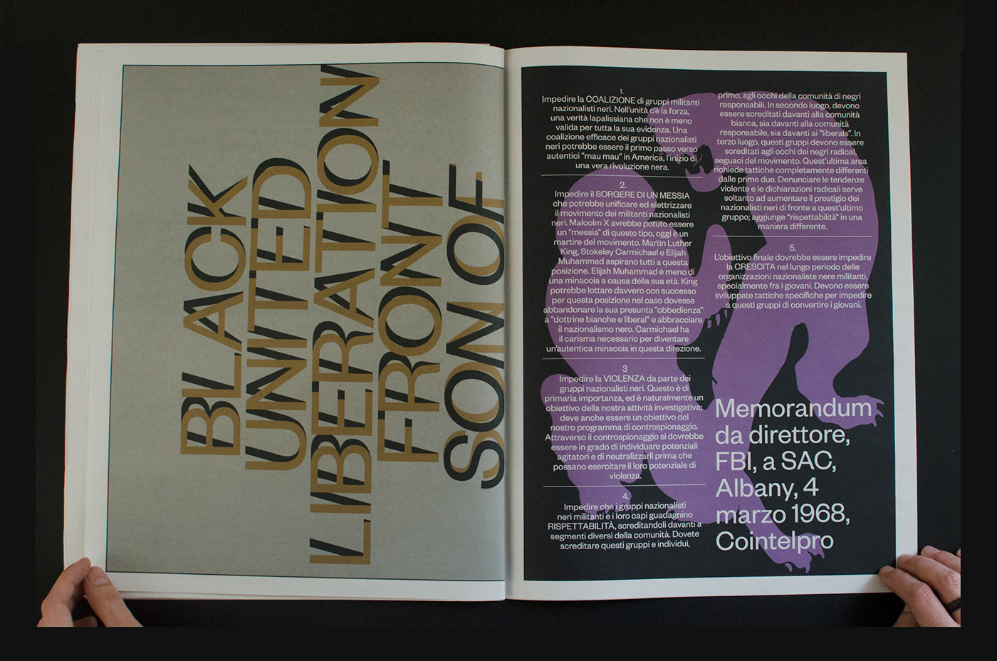 black panther newspaper editorial book print font vintage Layout designinspiration