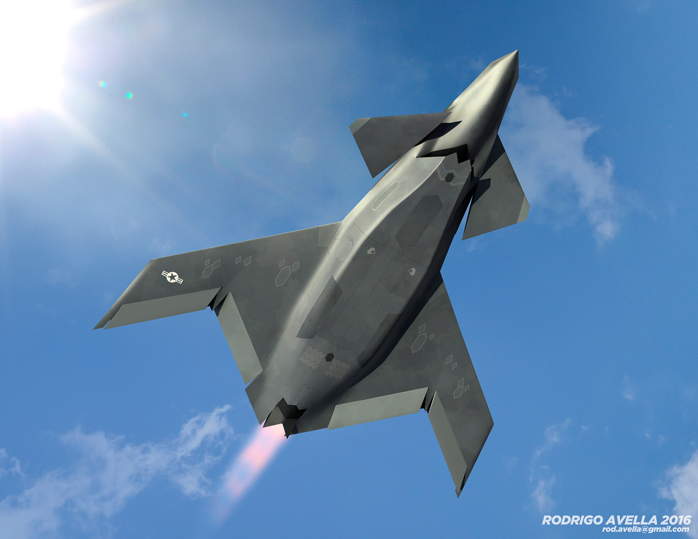 Sixth Generation Fighter on Behance