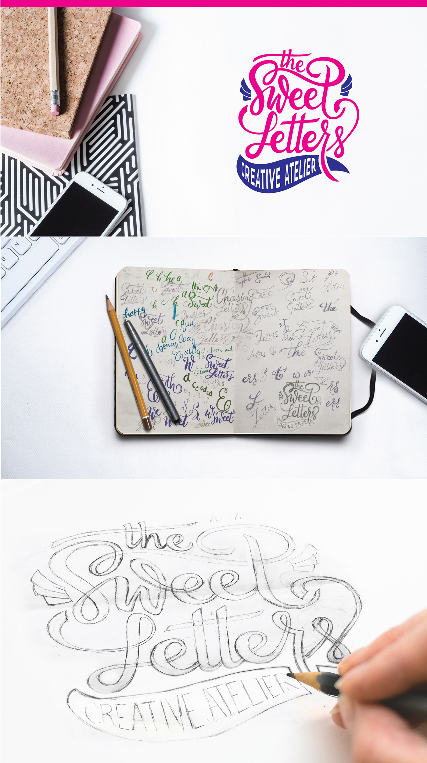 brand branding  collaterals letter lettering logo Socialmedia Website