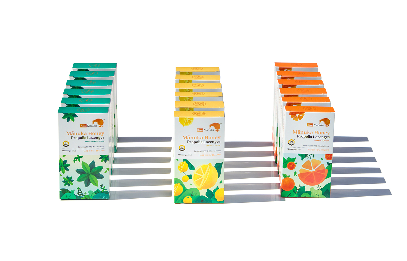 honey ILLUSTRATION  Manuka Fruit New Zealand bee Packaging branding  graphic design  design