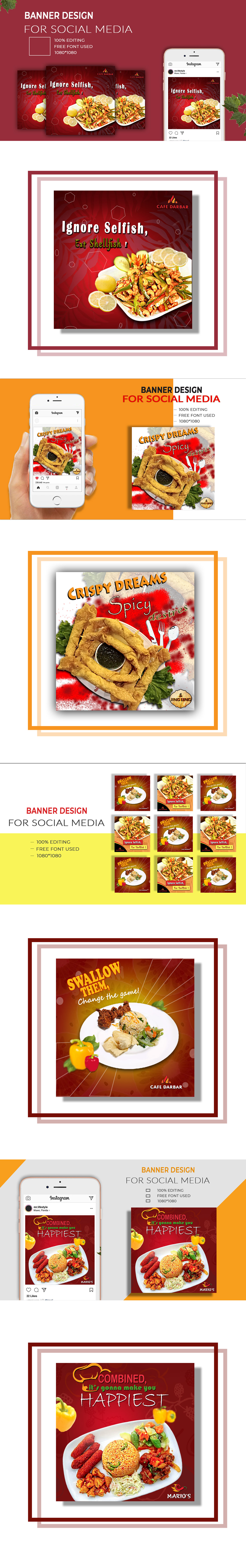 #Banner #banner design #Branding #creative banner #creative design #Design #photoshop design #tree banner #unique design Foods