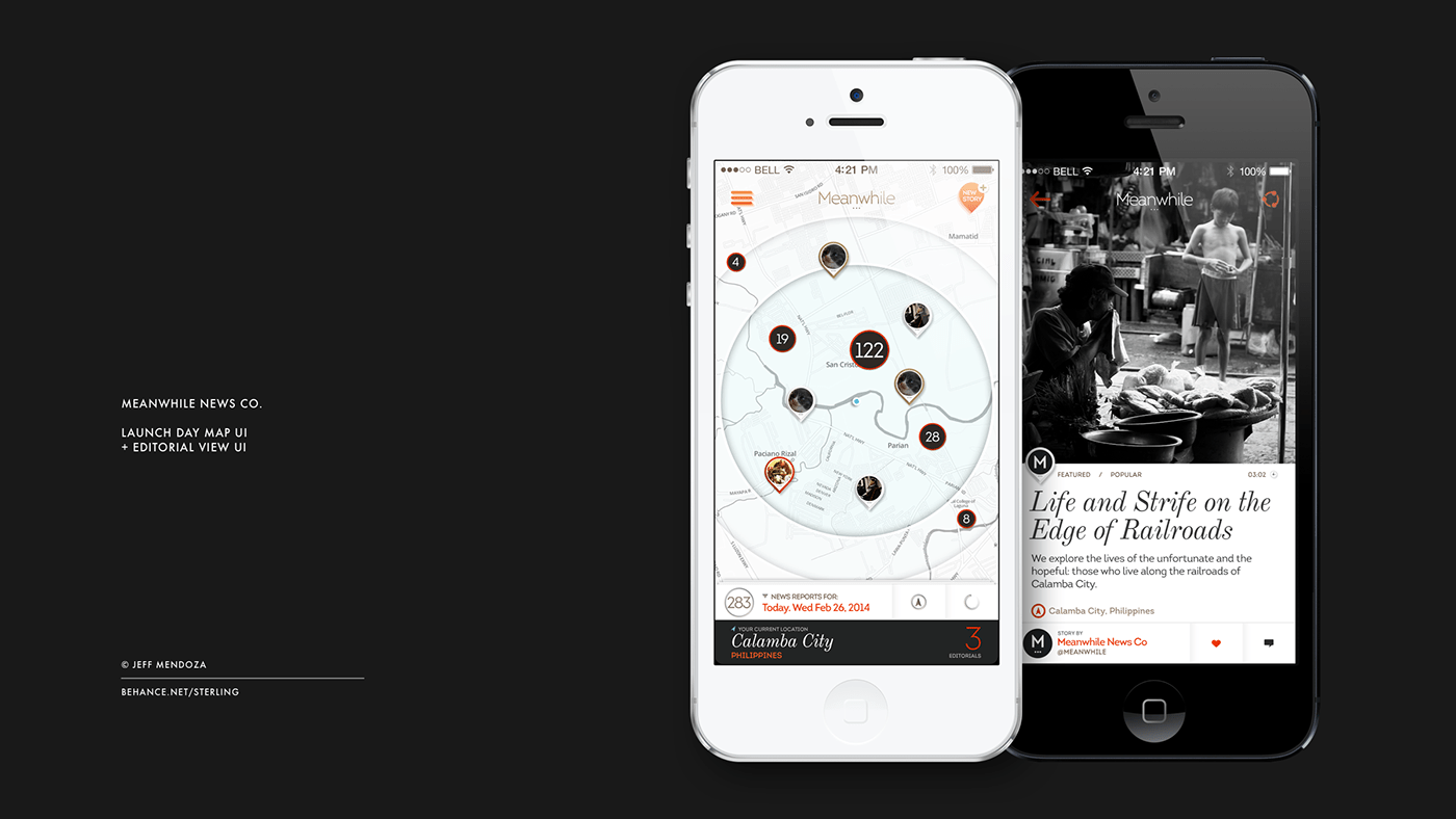 Startup Mobile app hyperlocal journalism   apple