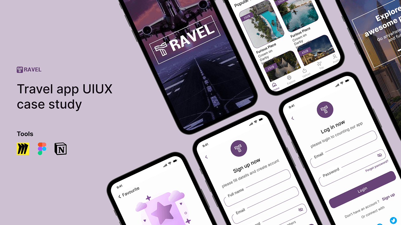 Travel App Travel UI/UX travel agency traveling app design uiux uiuxdesign application travel app case study