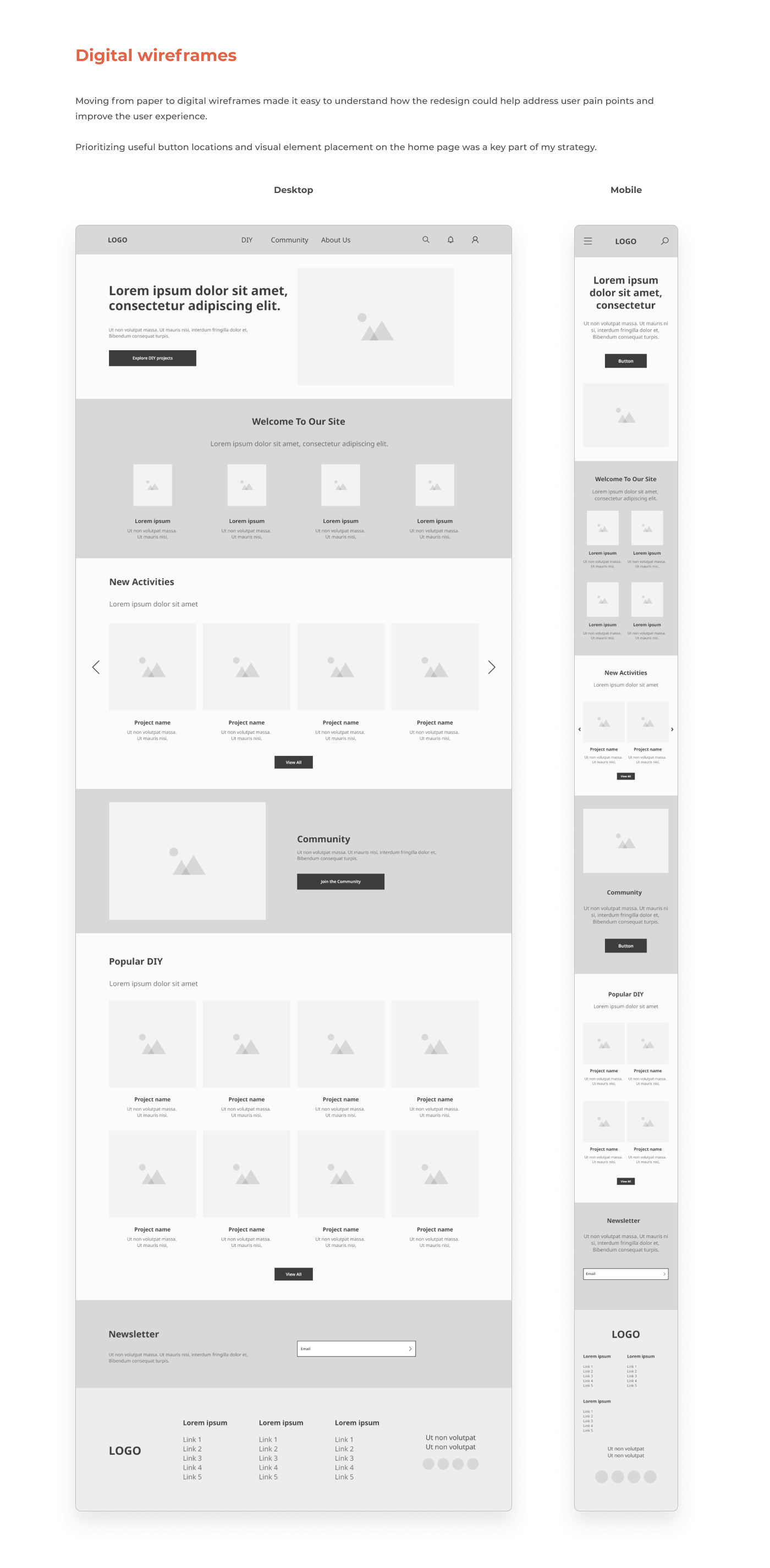 Adobe XD Case Study landing page ui design user experience user interface UX design Web Design  web responsive Website