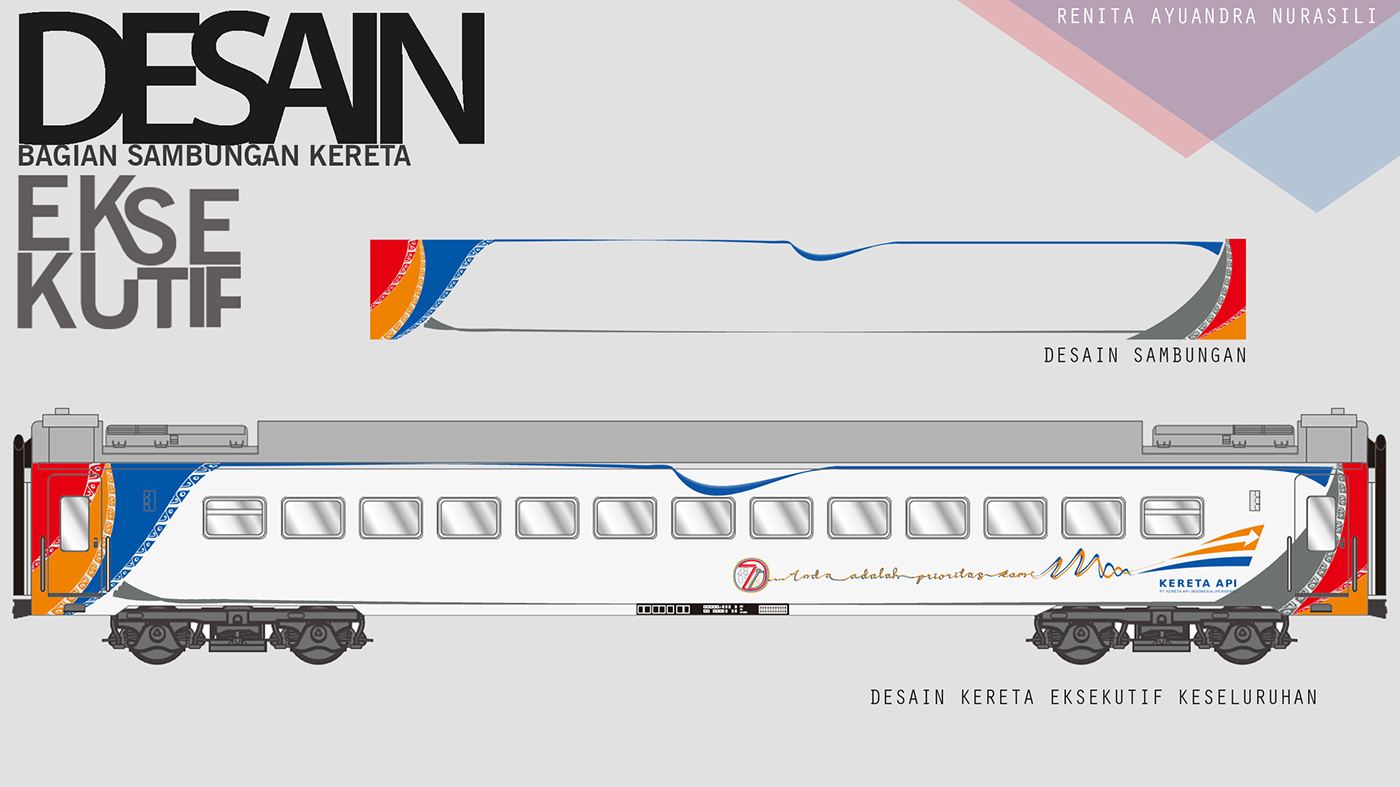 sayembara desain design Kereta api train transportation Layout