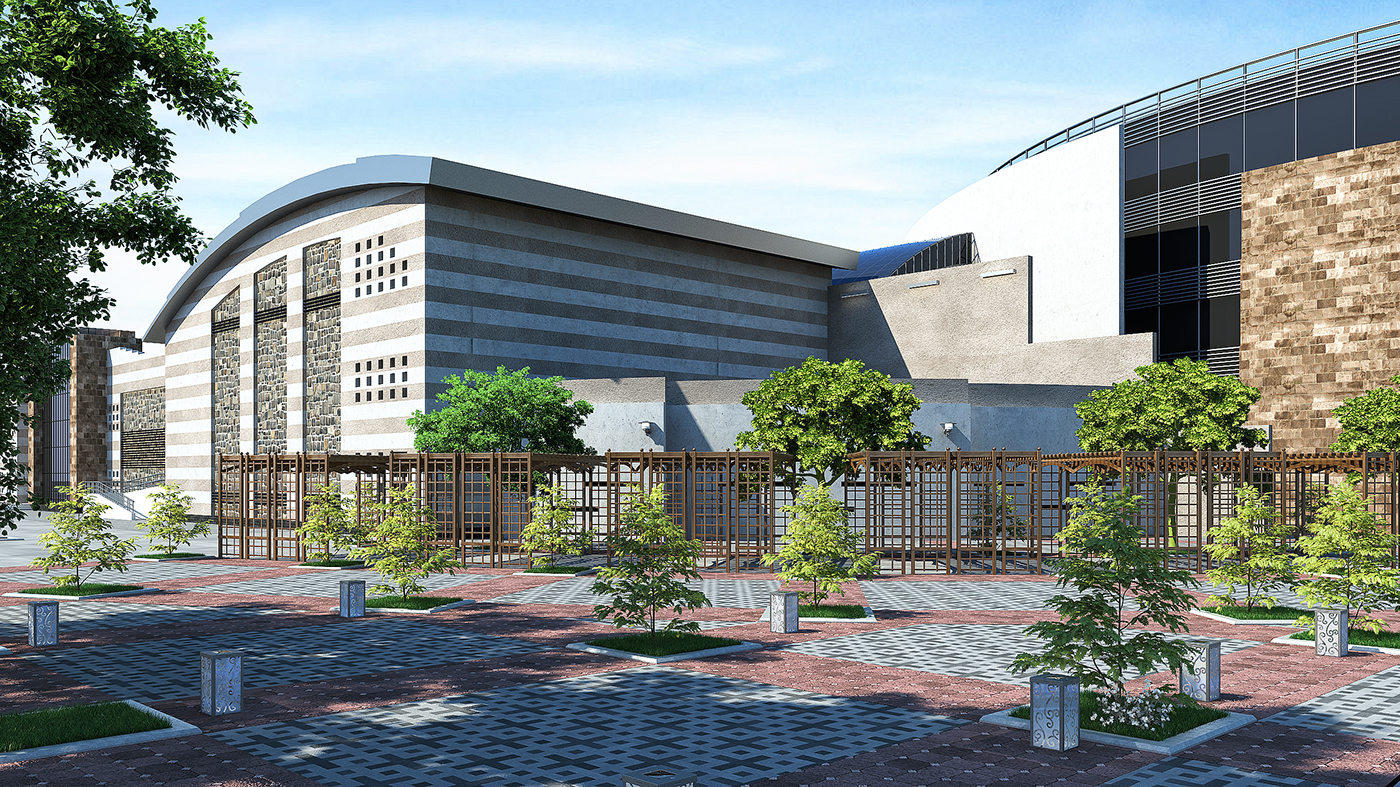 3D Visualization 3ds max vray college University