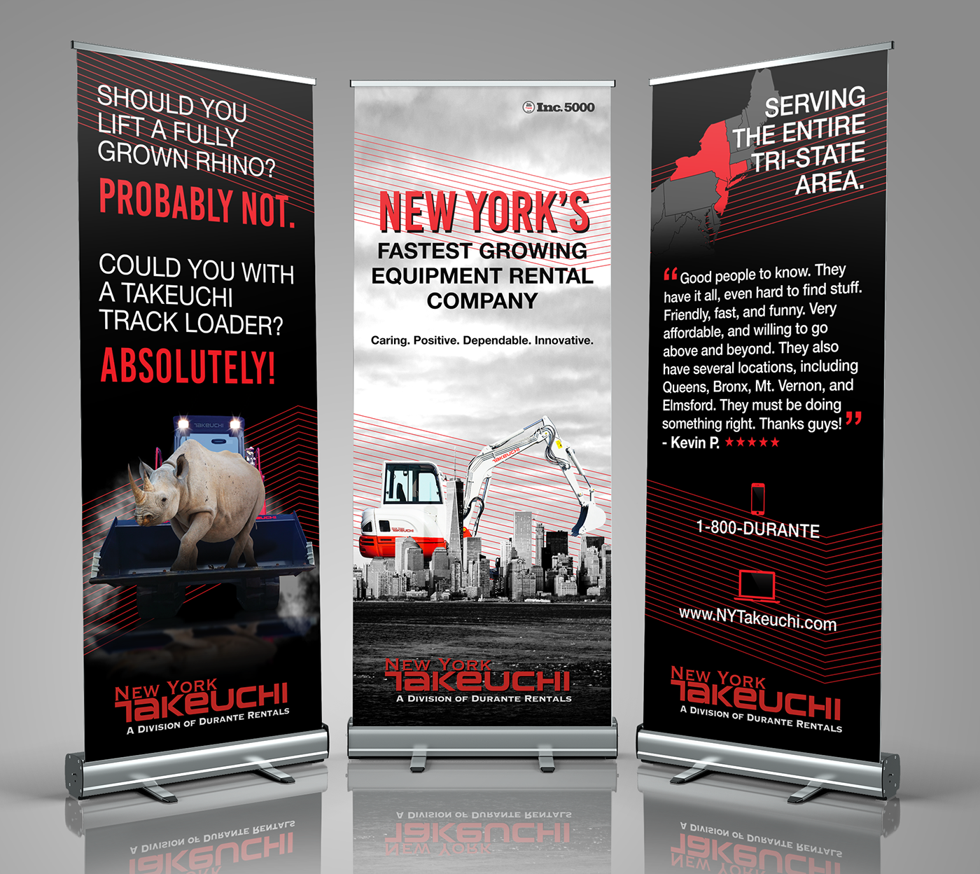 banner Roll-Up construction black marketing   Trade Show