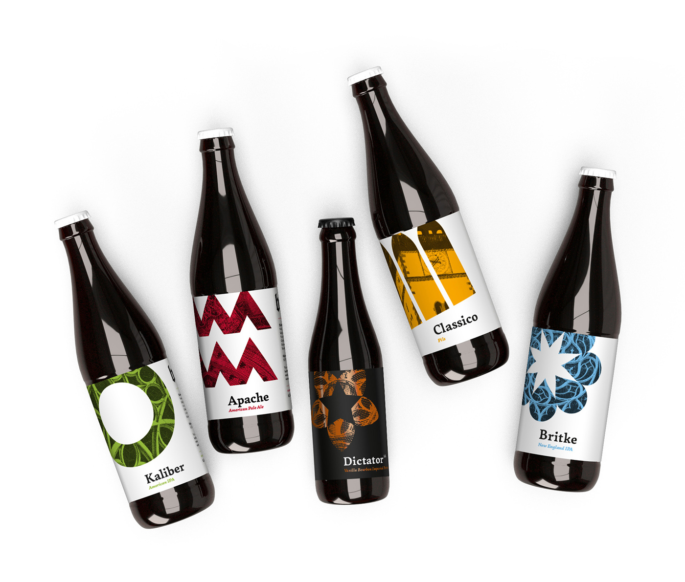 Packaging beer Bardejov berhet Garibaldi gothic logo