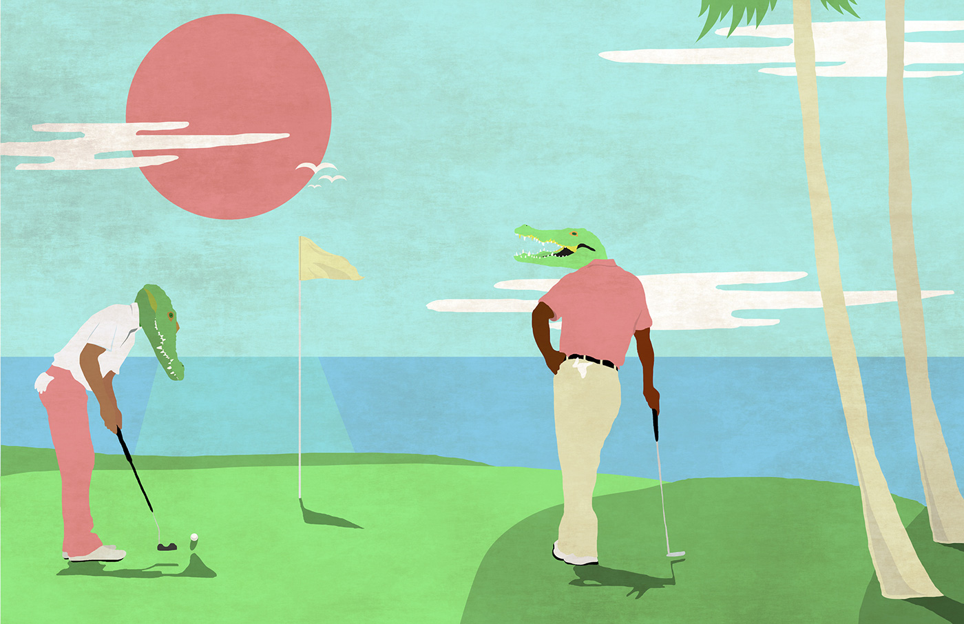 ILLUSTRATION  golf