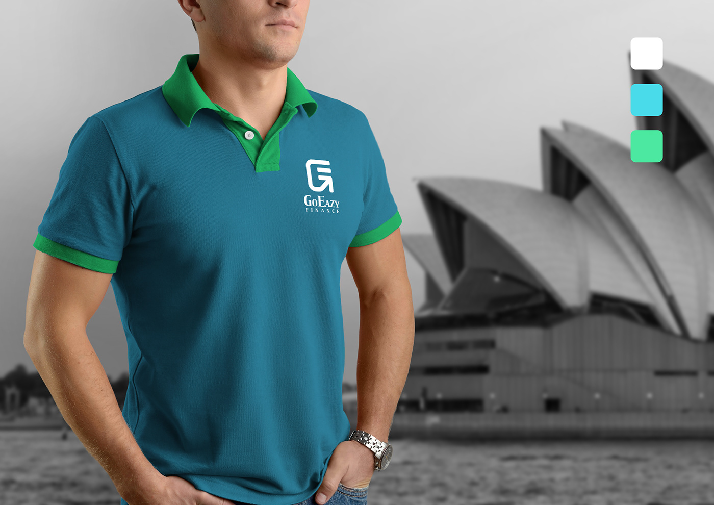 logo Logo Design brand identity branding  finance Financial Services green blue Australia g letter logo