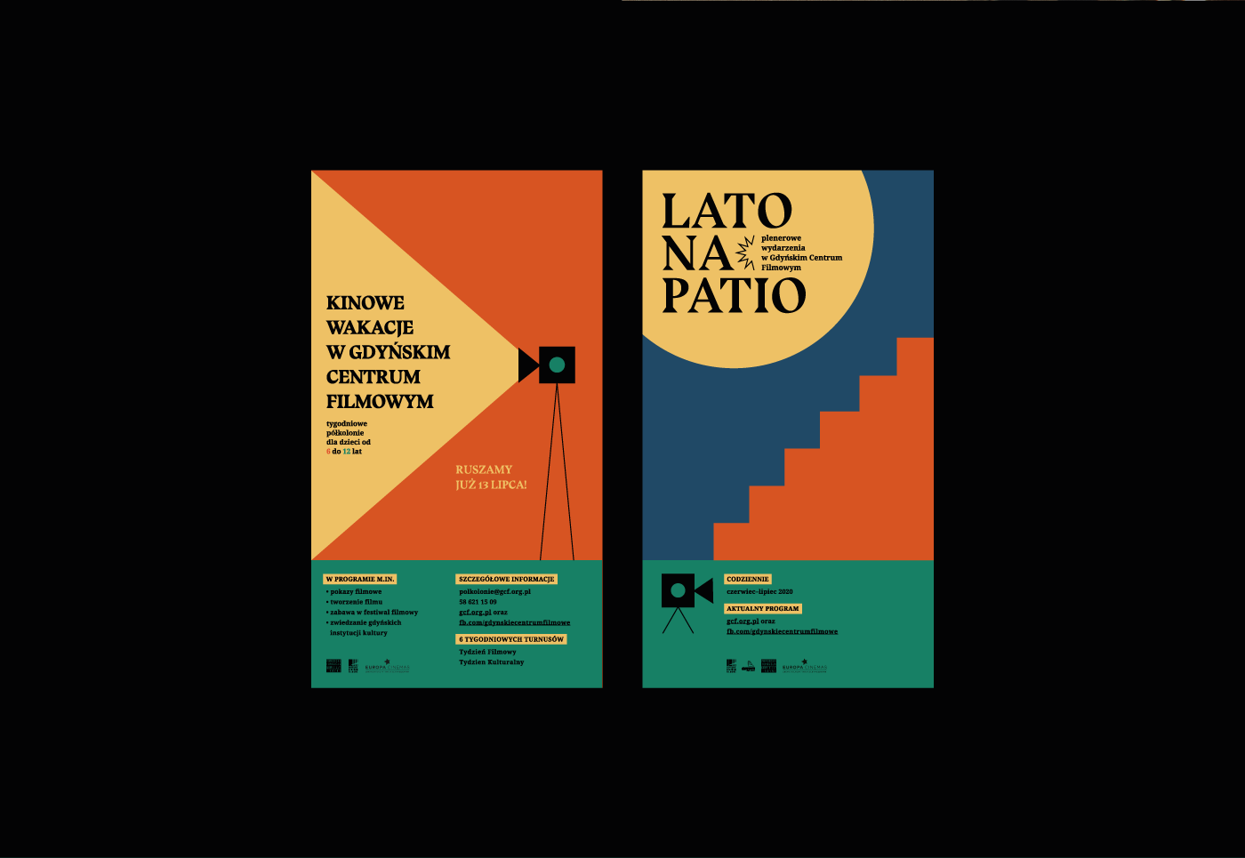 branding Cinema Event family geometric holidays ID kids Theatre