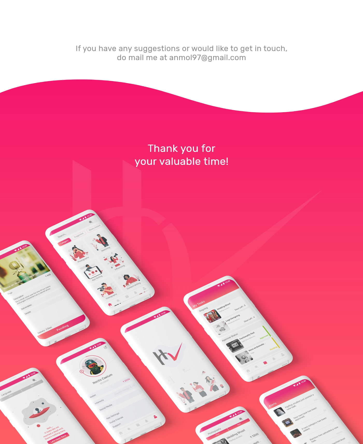 android application branding  Case Study design minimal UI ux