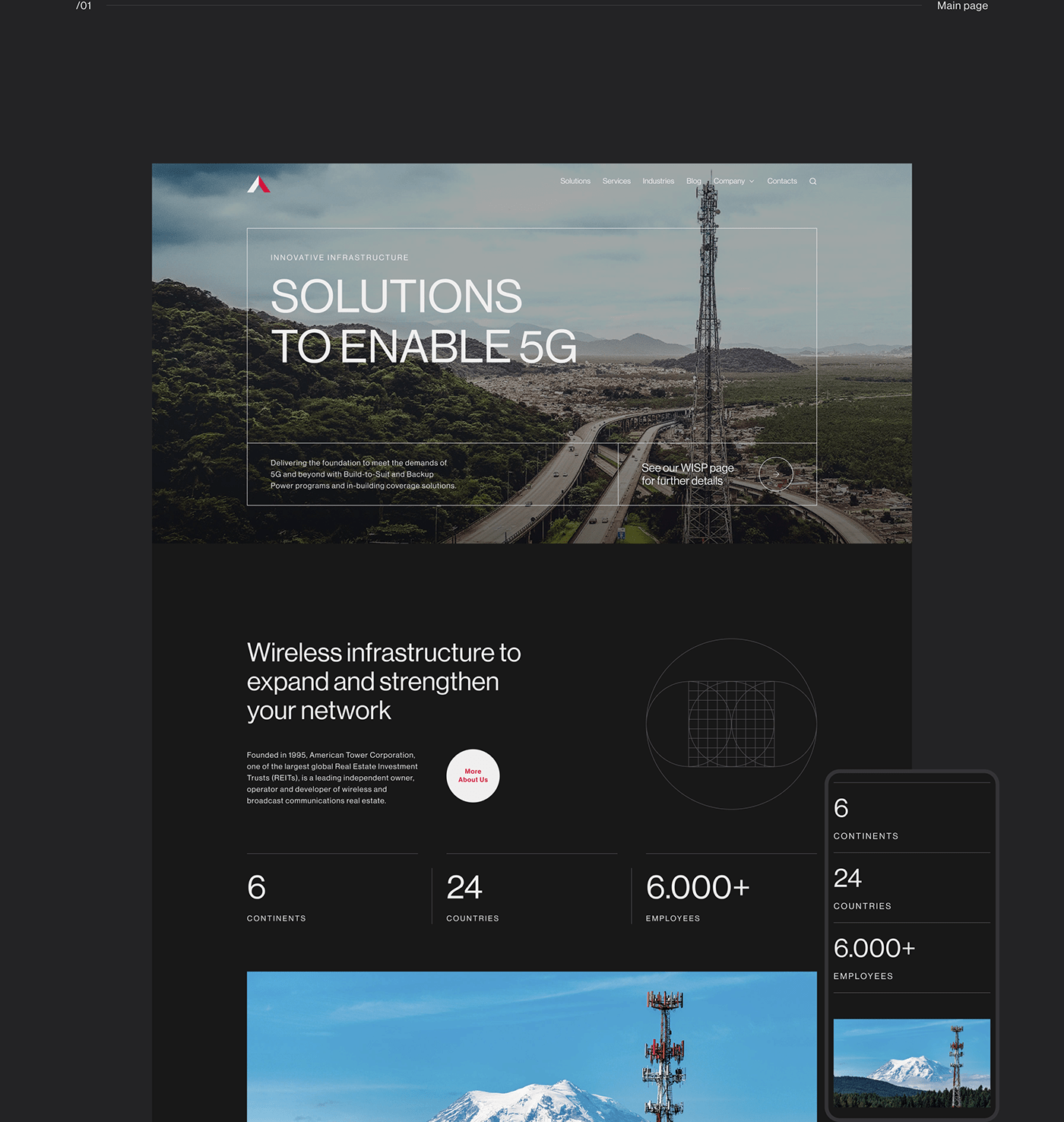 business company corporate real estate redesign UI user interface ux Web Design  Website