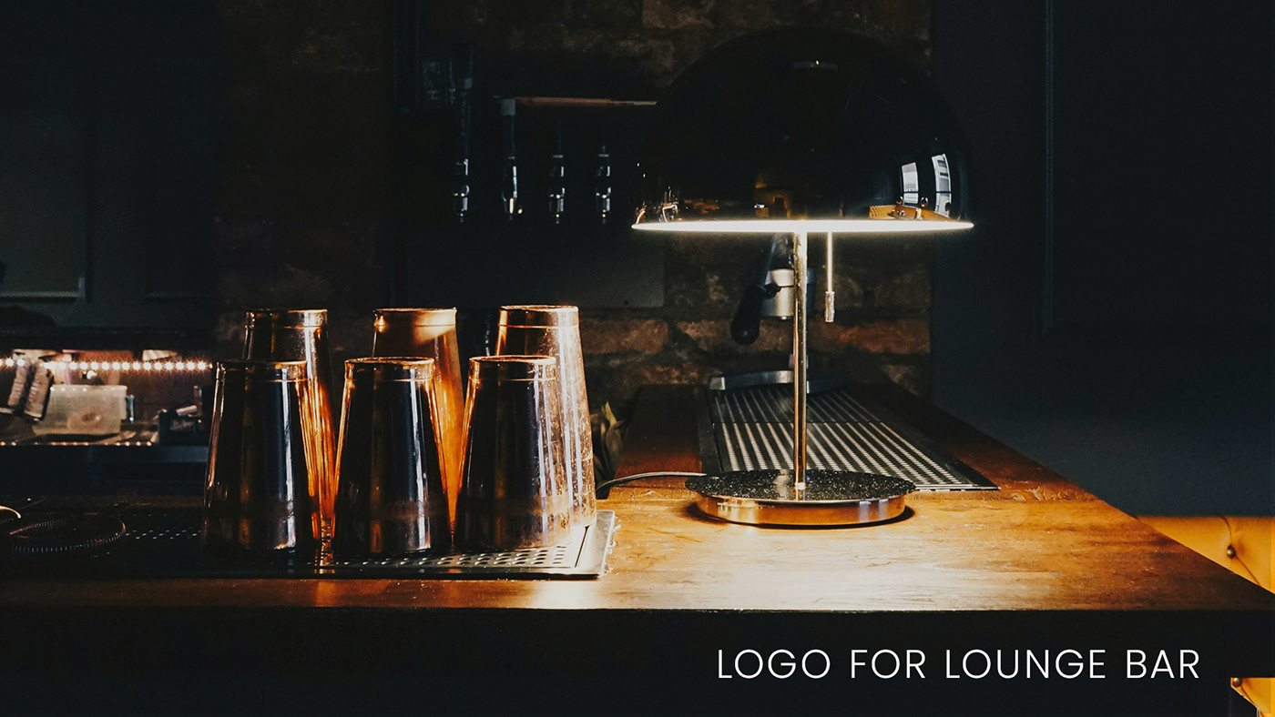 logo brand identity Logotype graphic design  Brand Design cocktail Adobe Portfolio Logo Design Graphic Designer bar