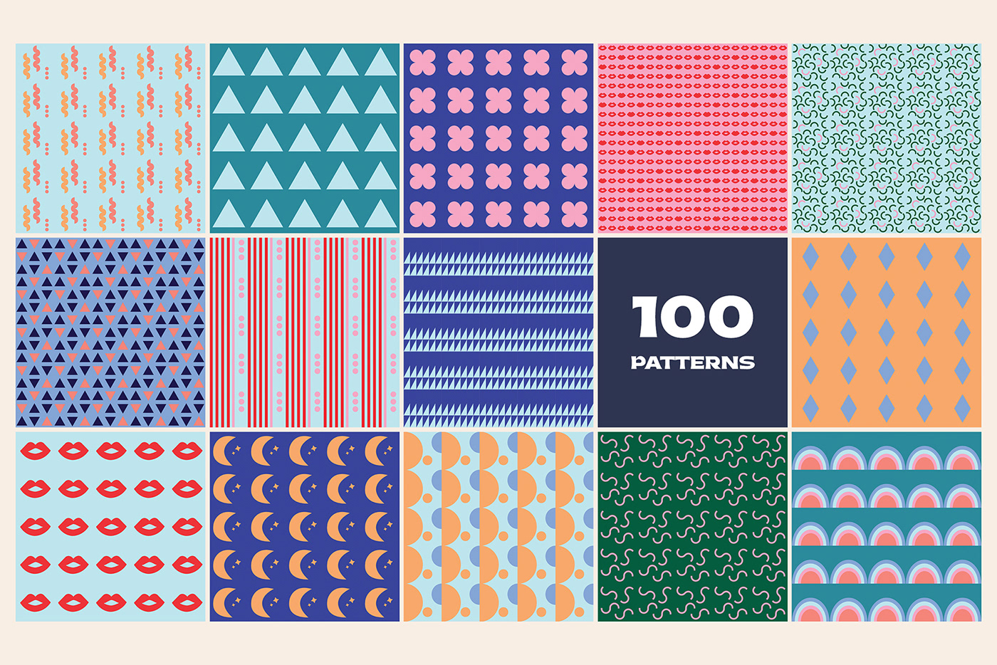 vector graphics geometric pattern mosaic vector assets textile color free download