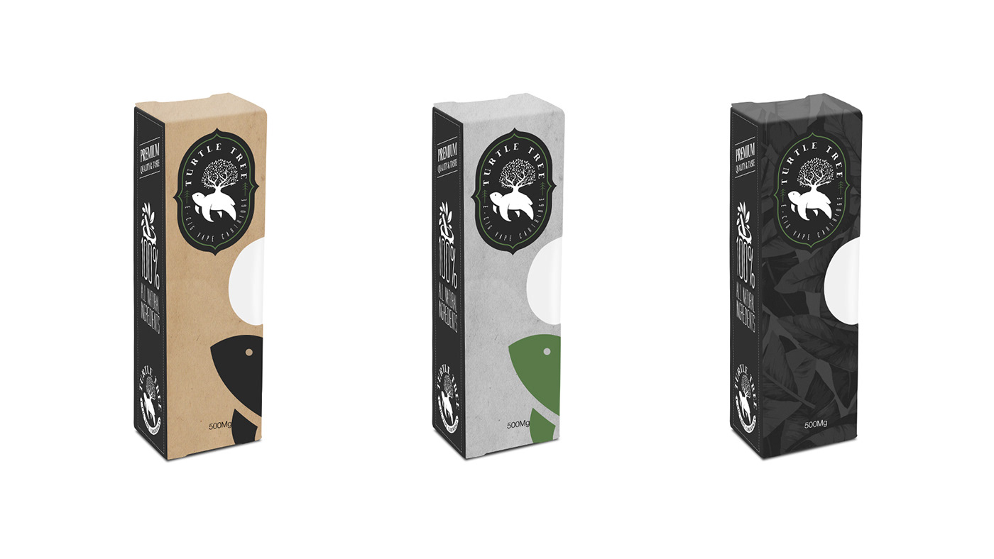 brand identity branding  Logo Design Packaging CBD cigarette graphic design  herbs logo Vape