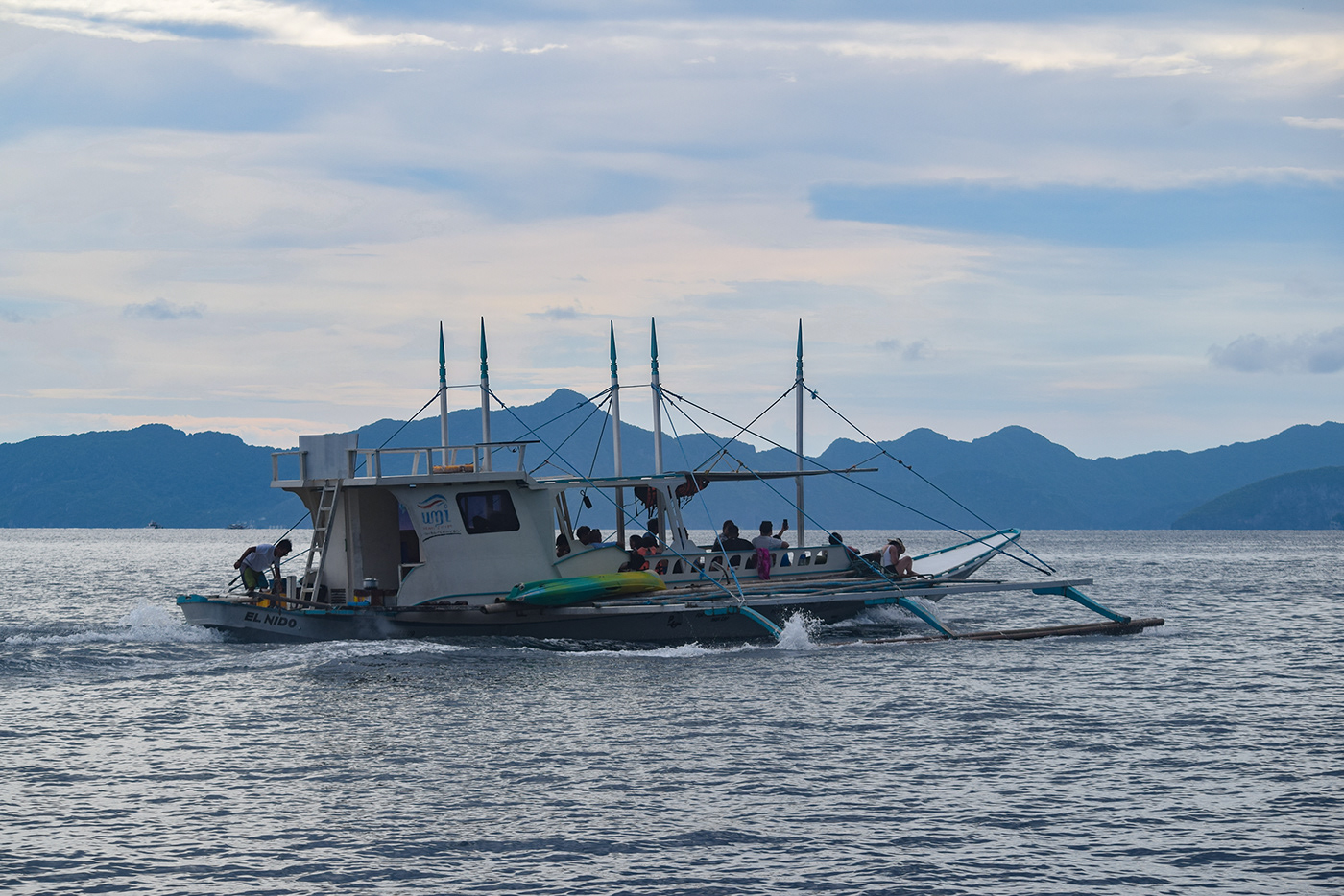 el nido philippines boat boating asia Travel Nature island hopping palawan