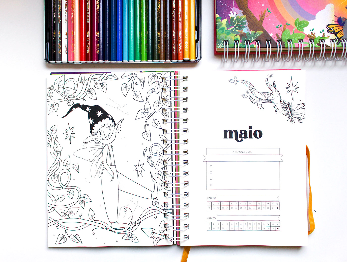 cute fairy fantasy Magic   notepad papelaria planner stationary
