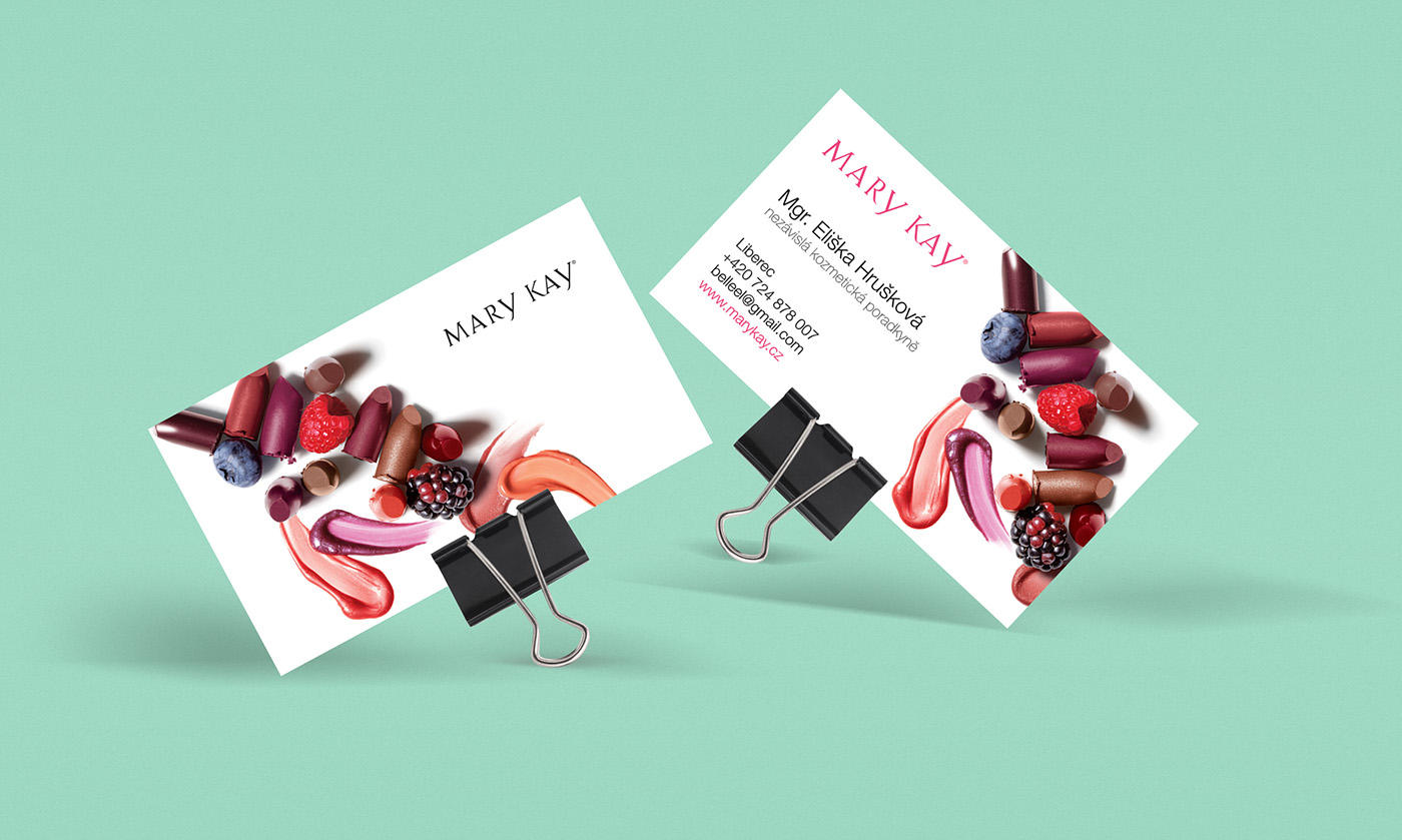 Marykay  businesscard beauty woman makeup