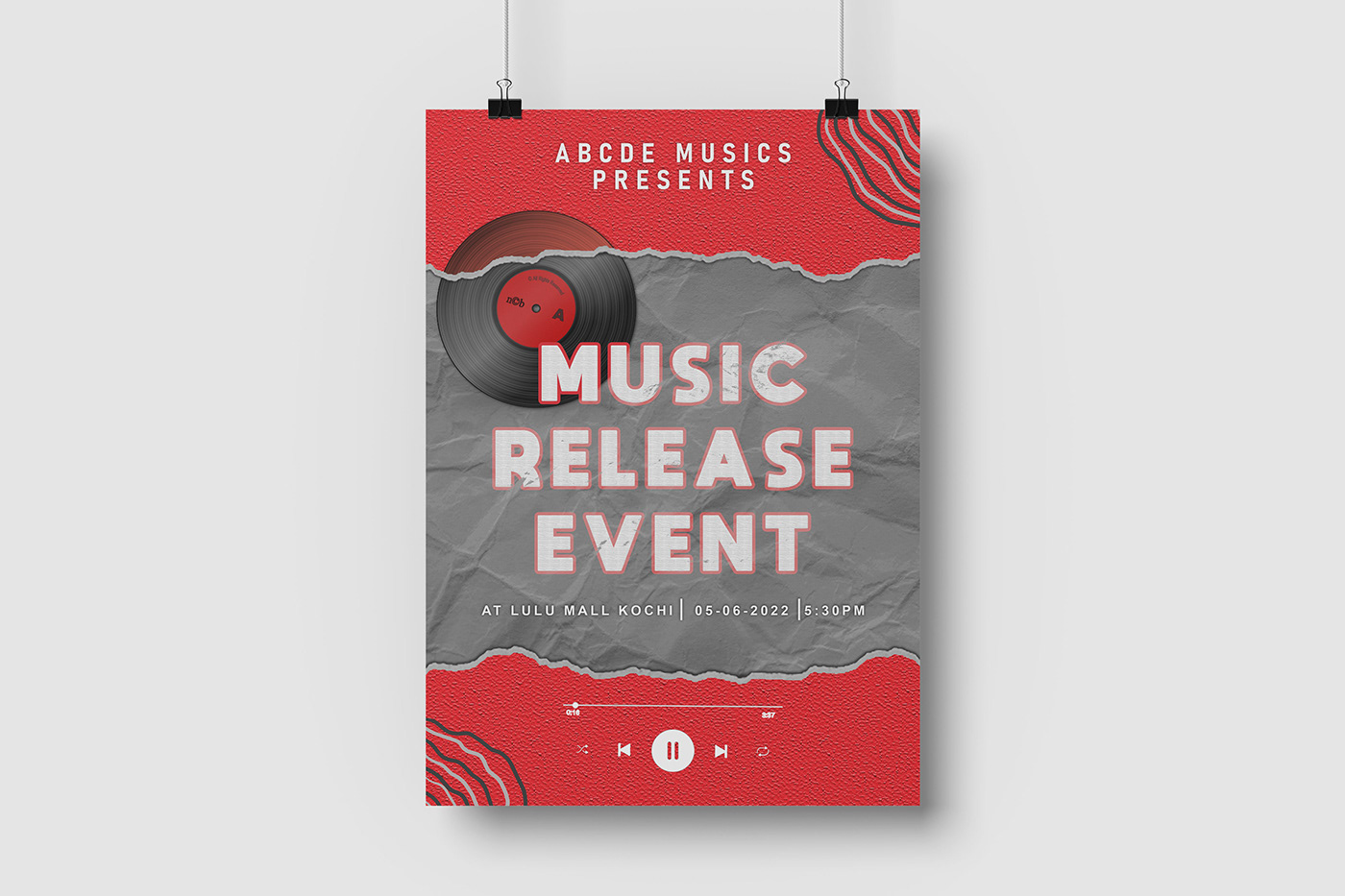 graphic design  mansaluk musicevent musicposter poster posterdesign posters Creative Design newdesign TRENDING