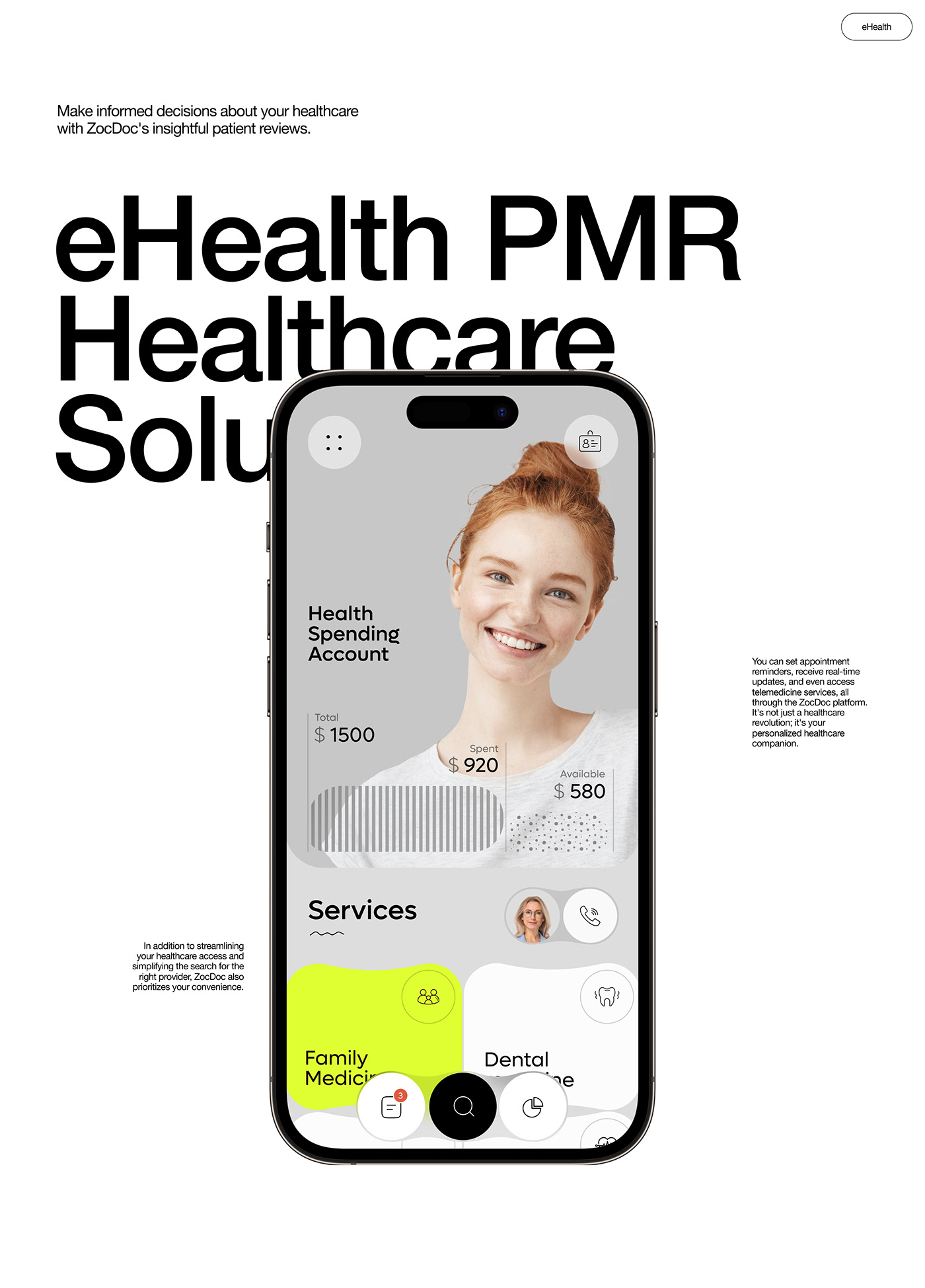 ZocDoc – eHealth PMR Healthcare Solutions