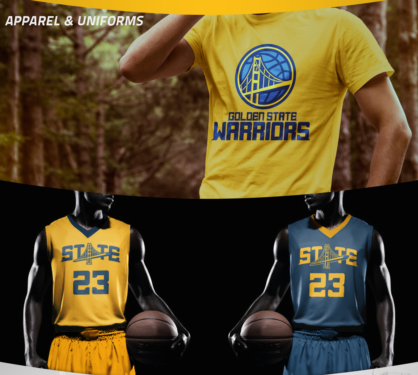 Golden State Warriors Rebrand on Behance