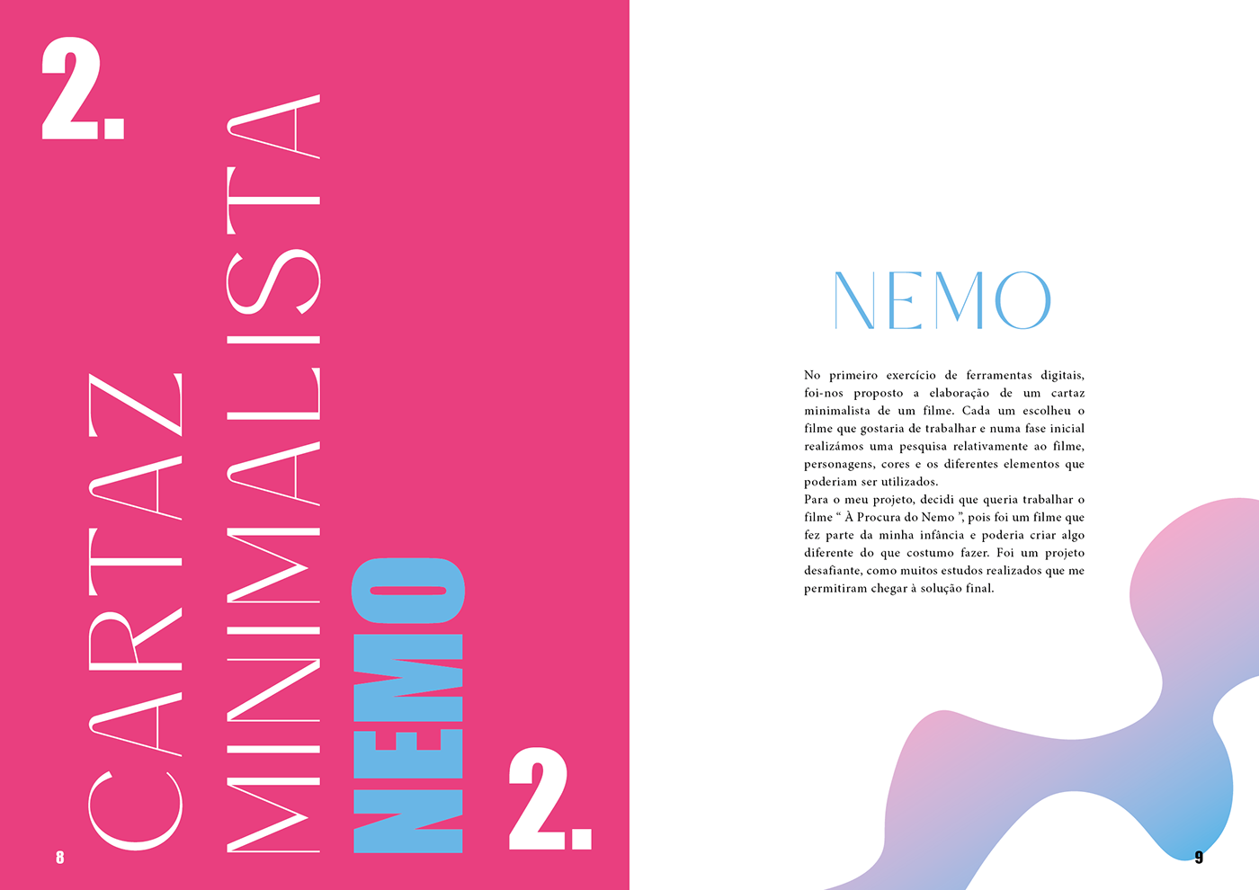 design gráfico fashion week InDesign ModaLisboa Nemo
