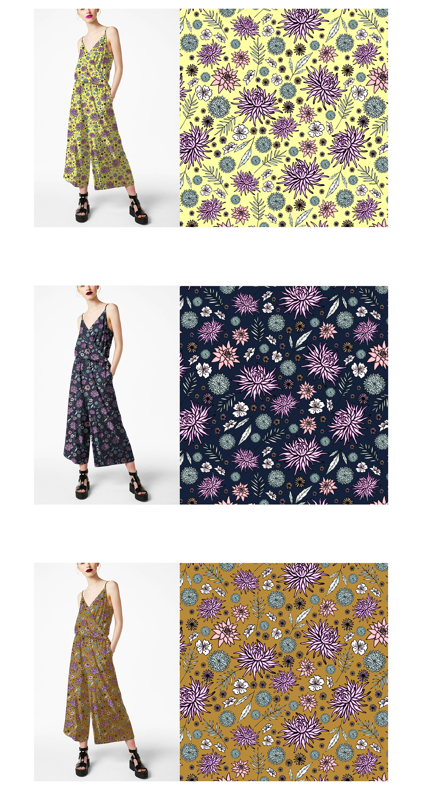 patterndesign Patterns textile Fashion  textiledesign Drawing  handdrawing florals japanesse oriental