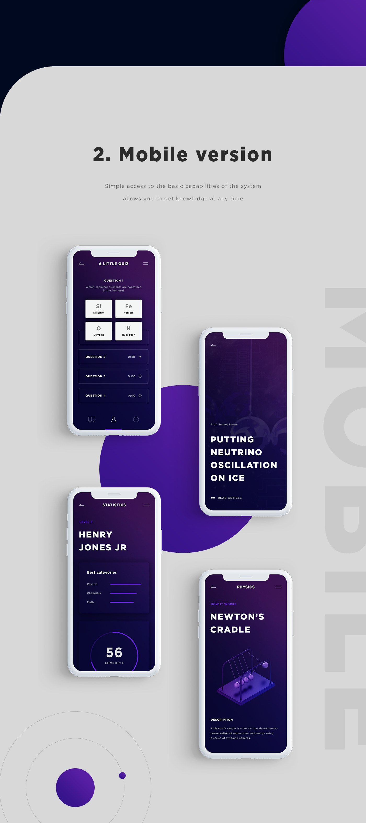 Web design UI ux motion Interface interaction animation  app mobile