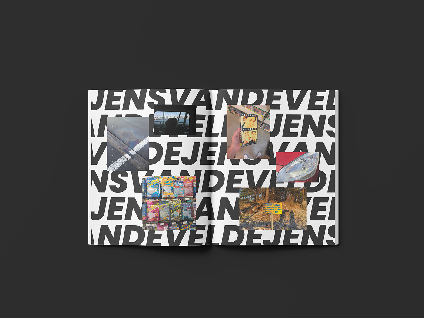 Jens magazine personal editorial stickerbook