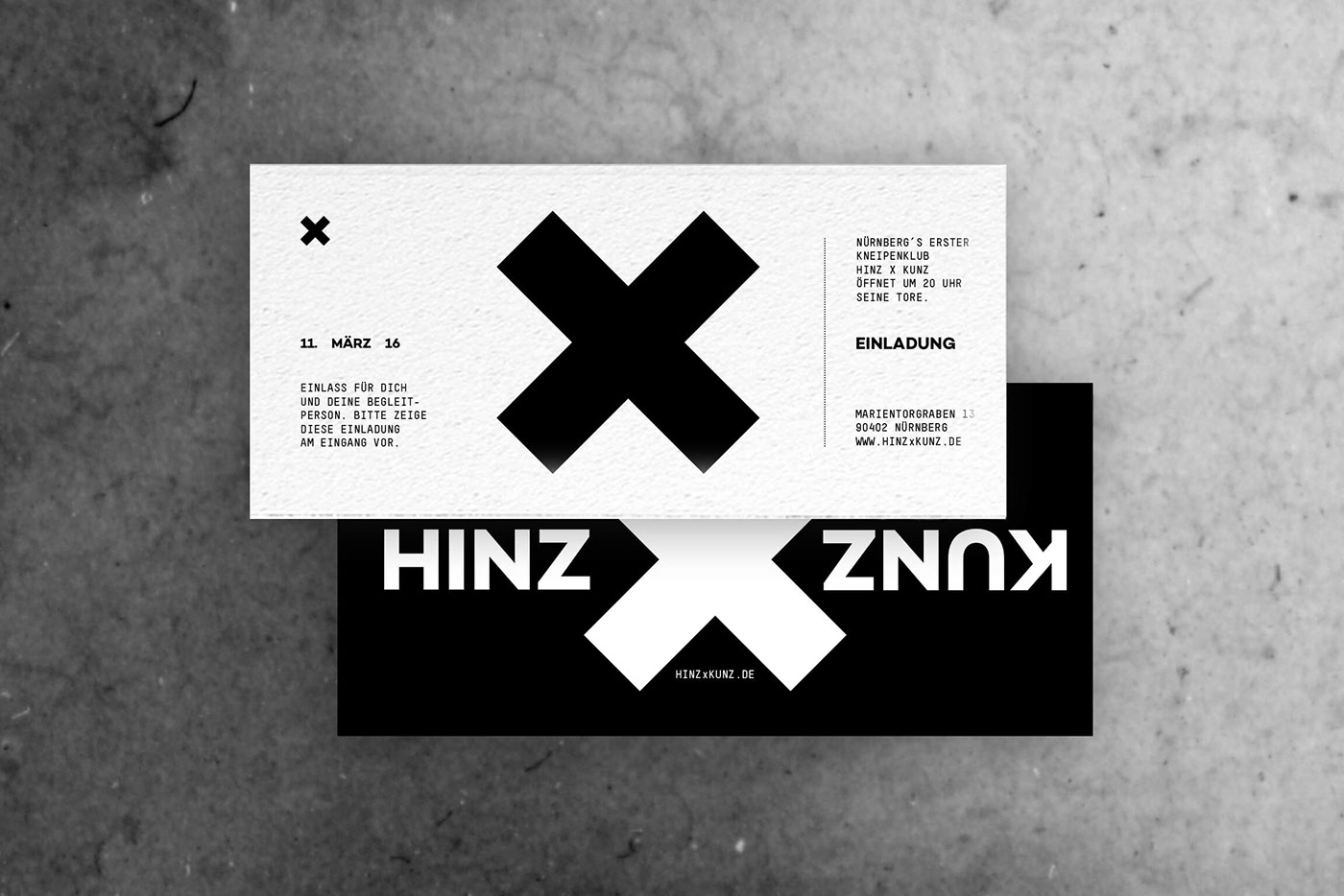 branding  club logo Interior Hipster black White clean minimalistic Corporate Design