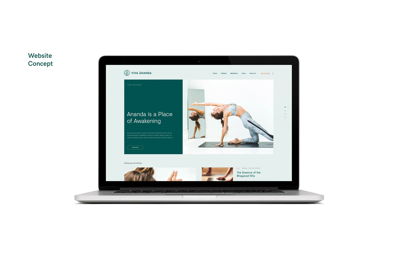 logo Yoga brand art icons mindfulness arizona Behance Web Design  colorful