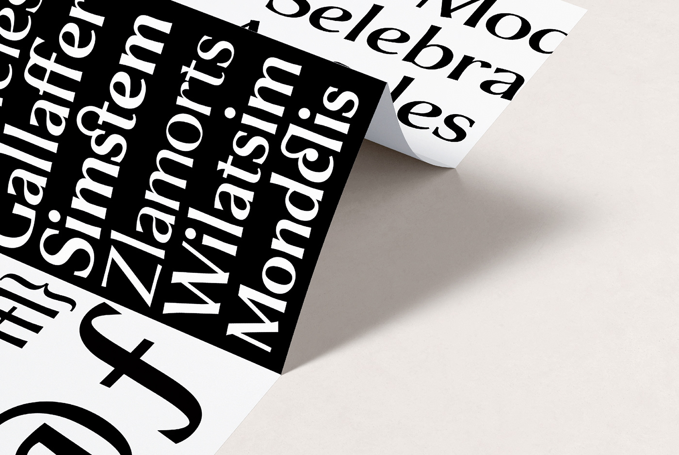 branding  Display font free Headline magazine Mockup type Typeface typography  