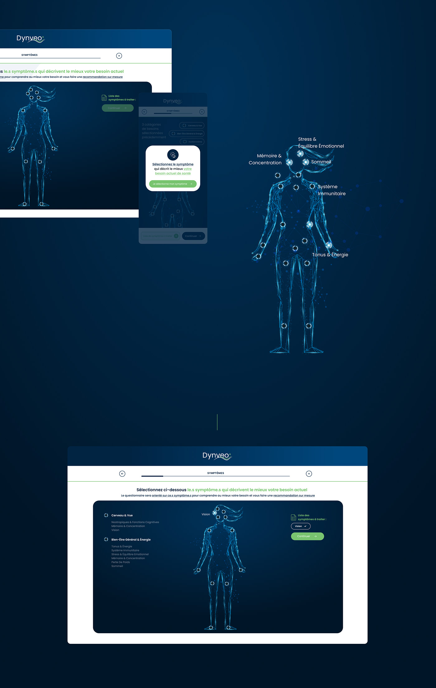 app mobile blue design dietary supplement Health multivitamin Technology ui design user interface design Website