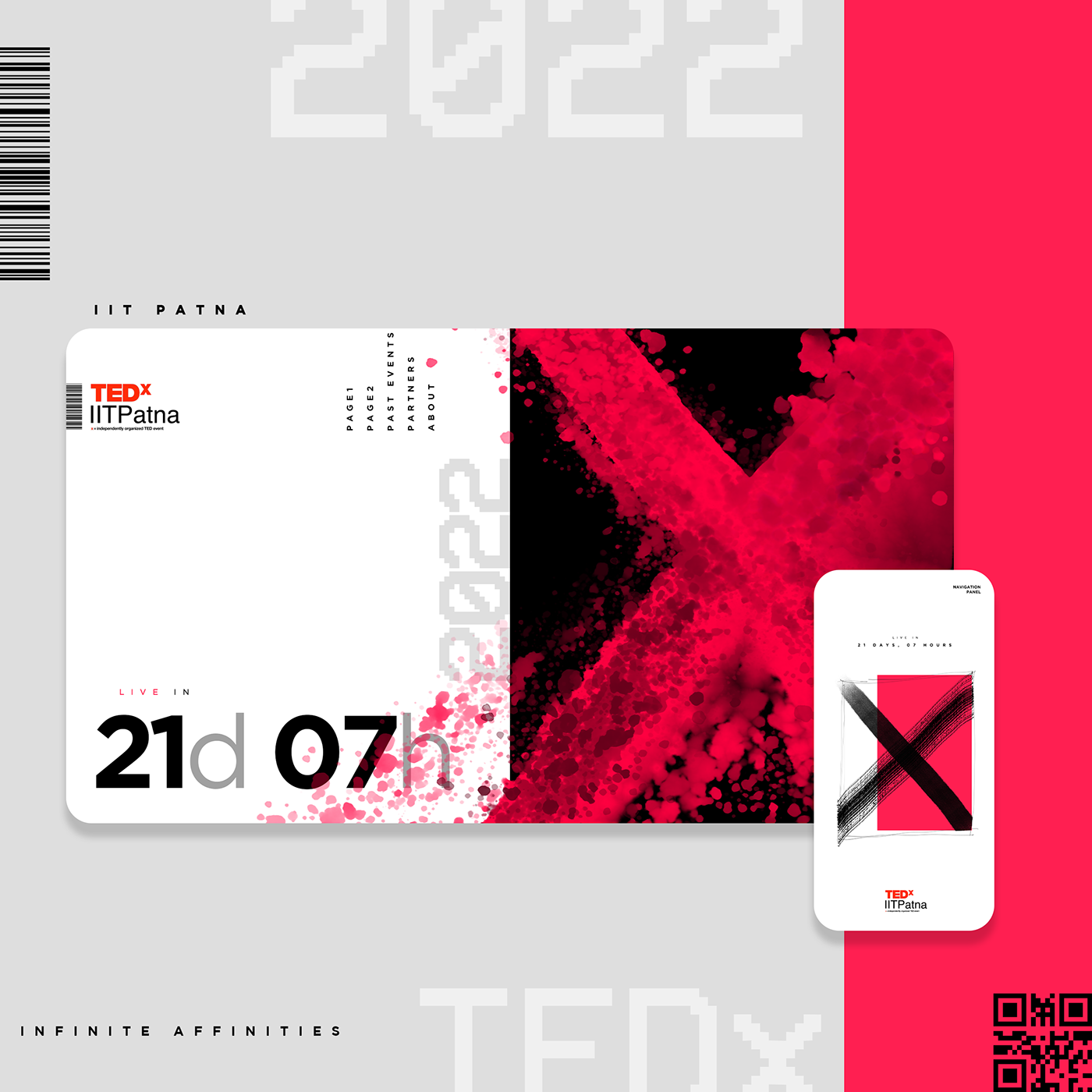 ui design tedxevent Event Website Figma landing page user interface UI/UX tedxdesign