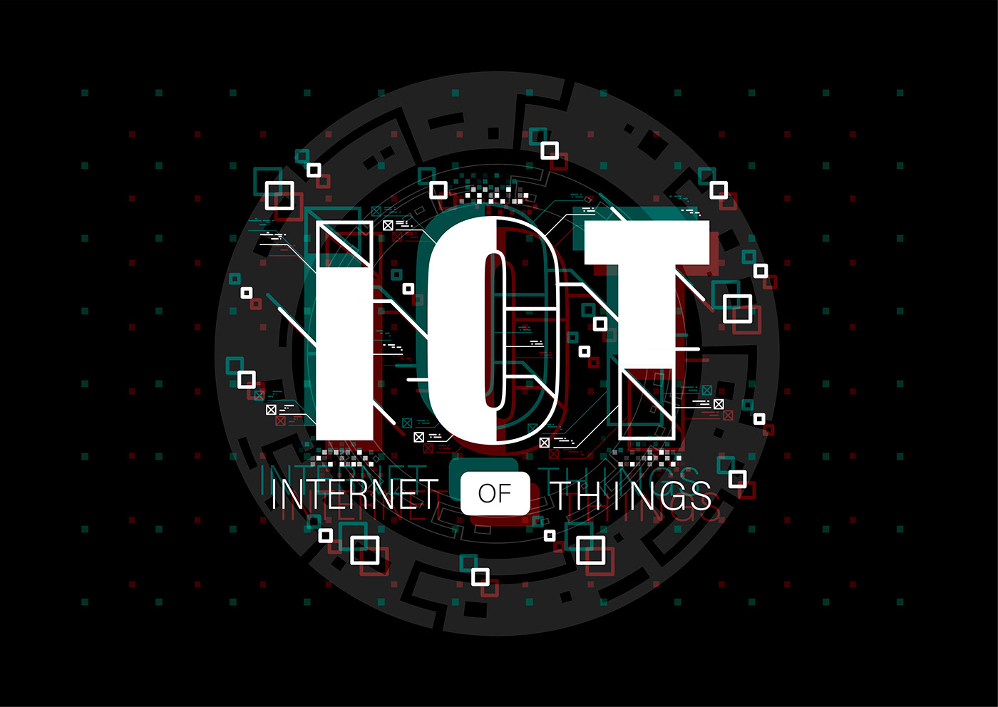 HUD futuristic logo lettering digital Warning esports IoT Smart Data