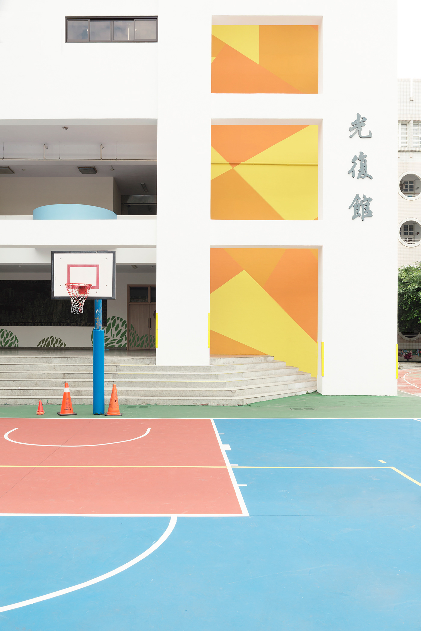 taiwan taichung asia school rainbow color urban photography pastel city