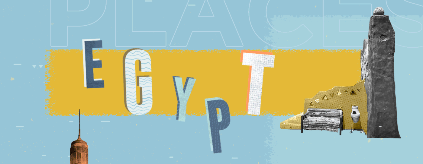 collage design egypt intro video logo Logotype motion graphics  tourism tv show typography  