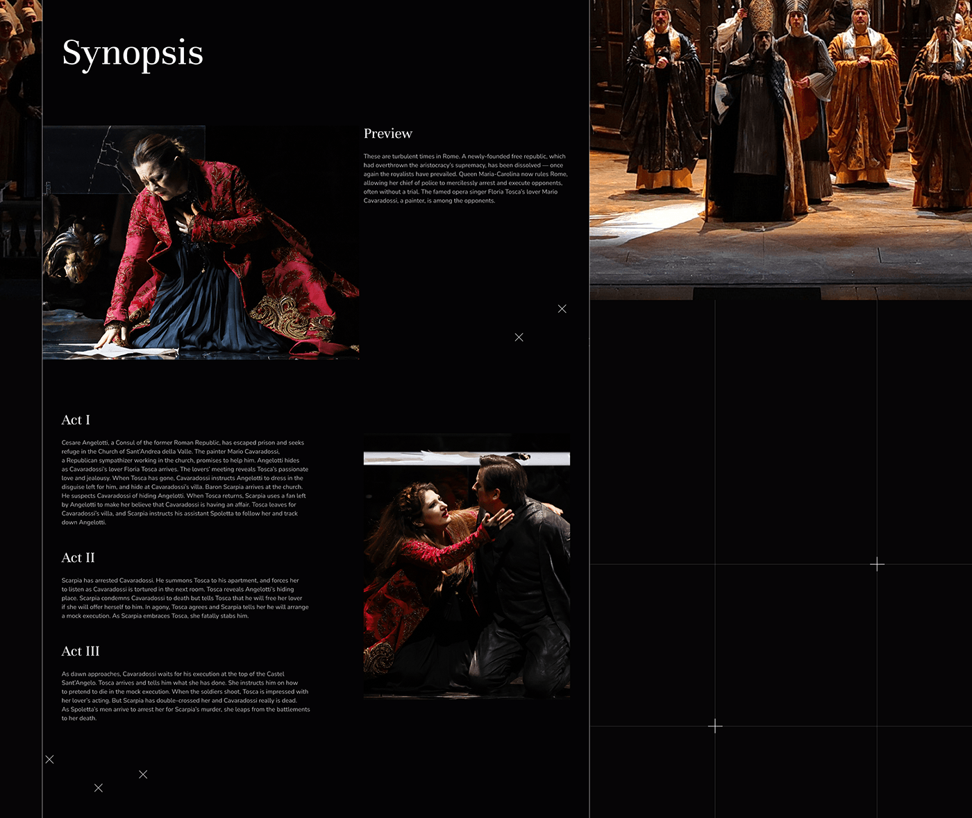 theater  Theatre Website ux UI opera ballet concept design ux/ui Figma