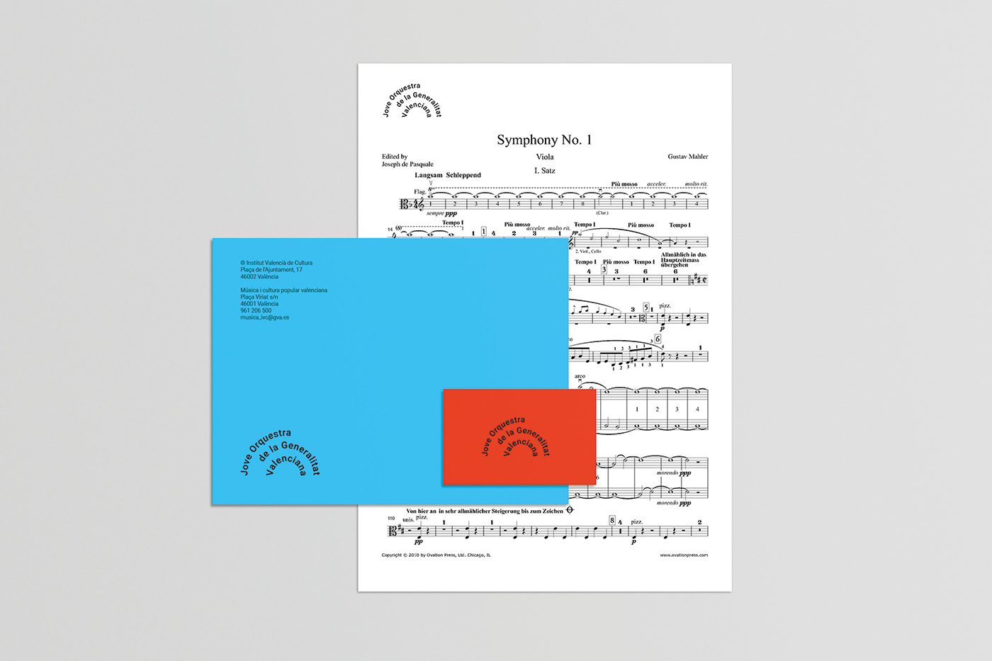 diseño musica music orquestra logo valencia brand spain orquesta Classic