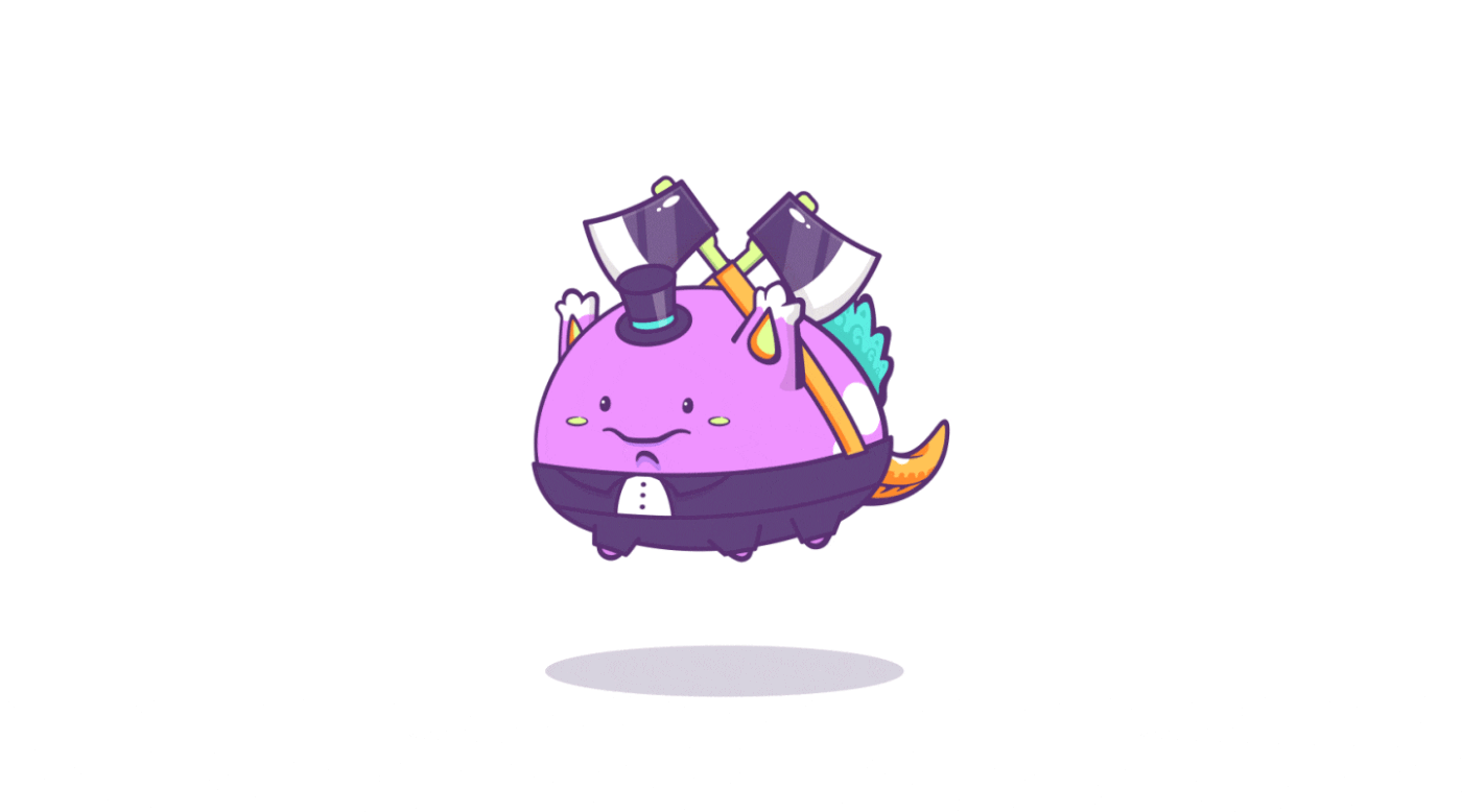 axie infinity blockchain branding  Character design  Creative Direction  cryptocurrency ethereum game ILLUSTRATION  nft