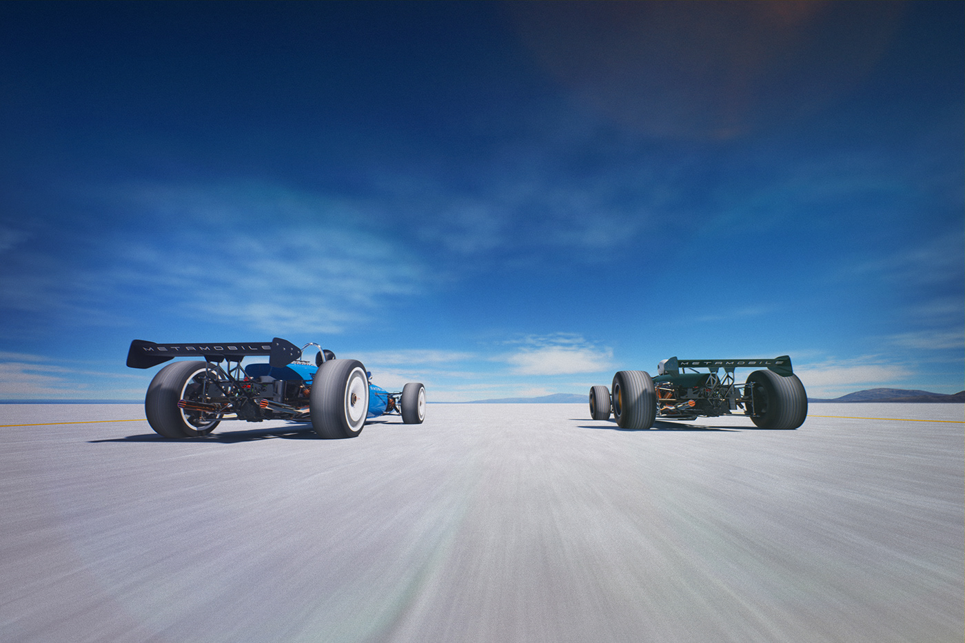 3D automotive   CGI Formula 1 metaverse Motorsport nft racecar UE4 Unreal Engine