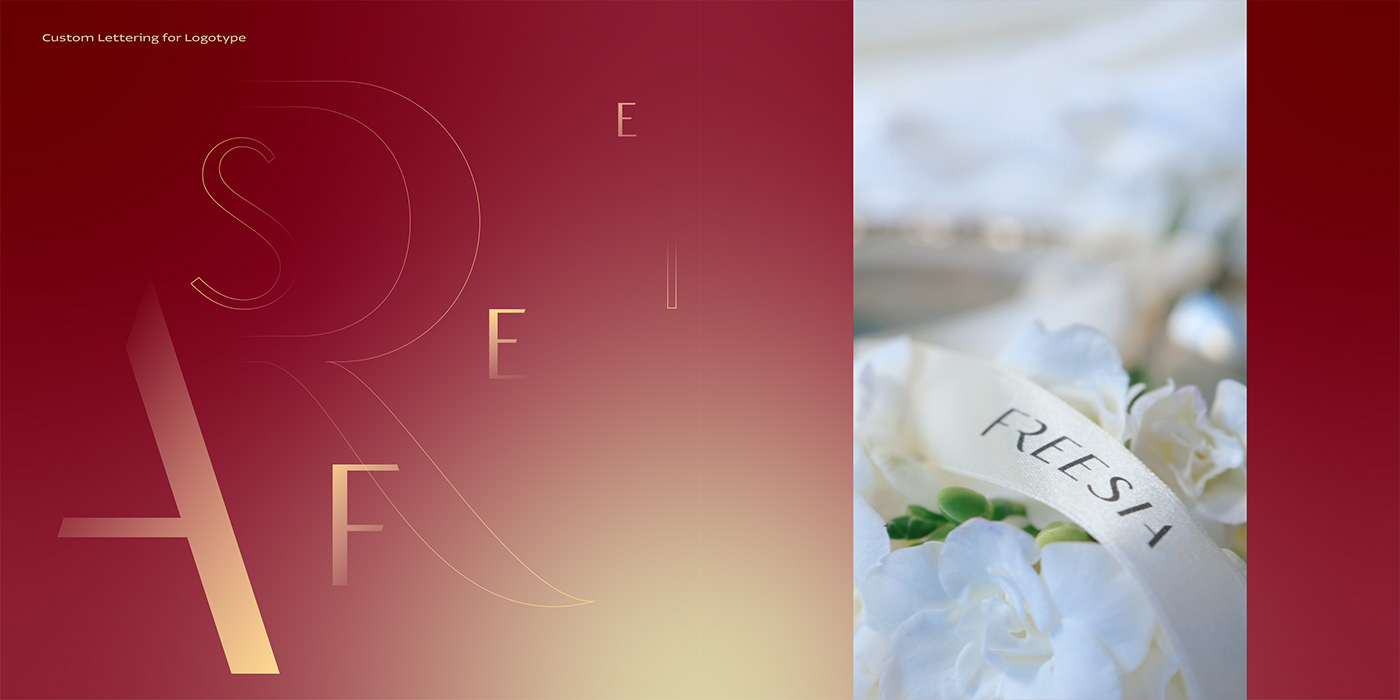 #beauty   #freesia #lettering #Style #айдентика aesthetics branding  flower identity logo