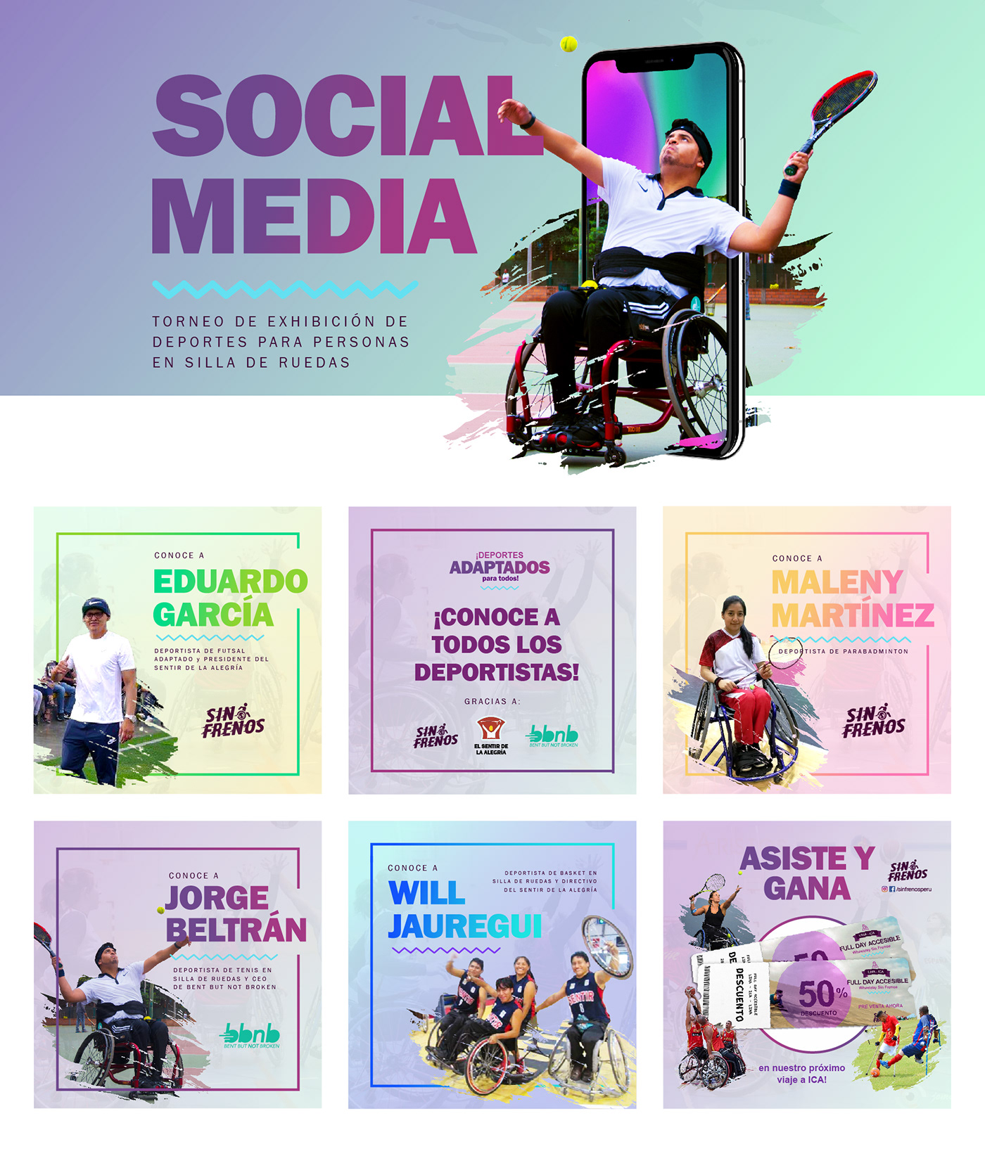 inspiration design social media handicap redes sport Deportes branding  interaction Photography 